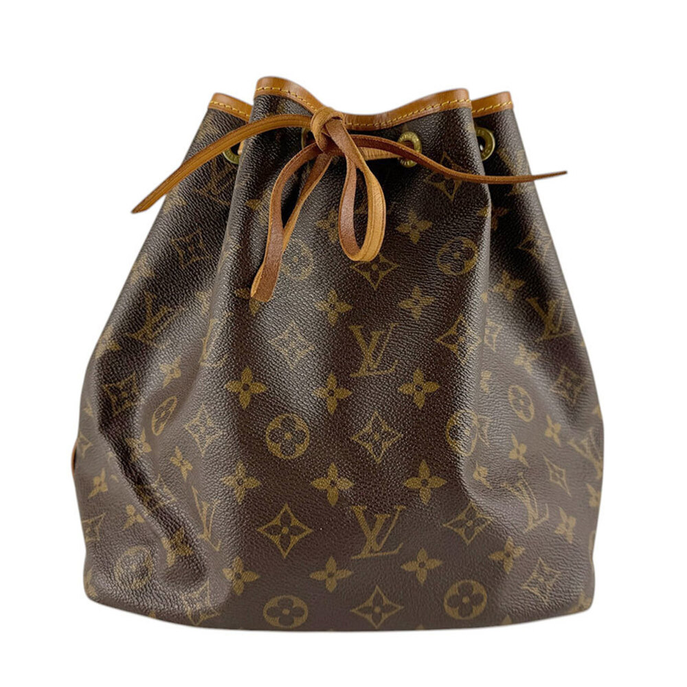 LOUIS VUITTON Authentic Brown Monogram Canvas Shoulder Bag